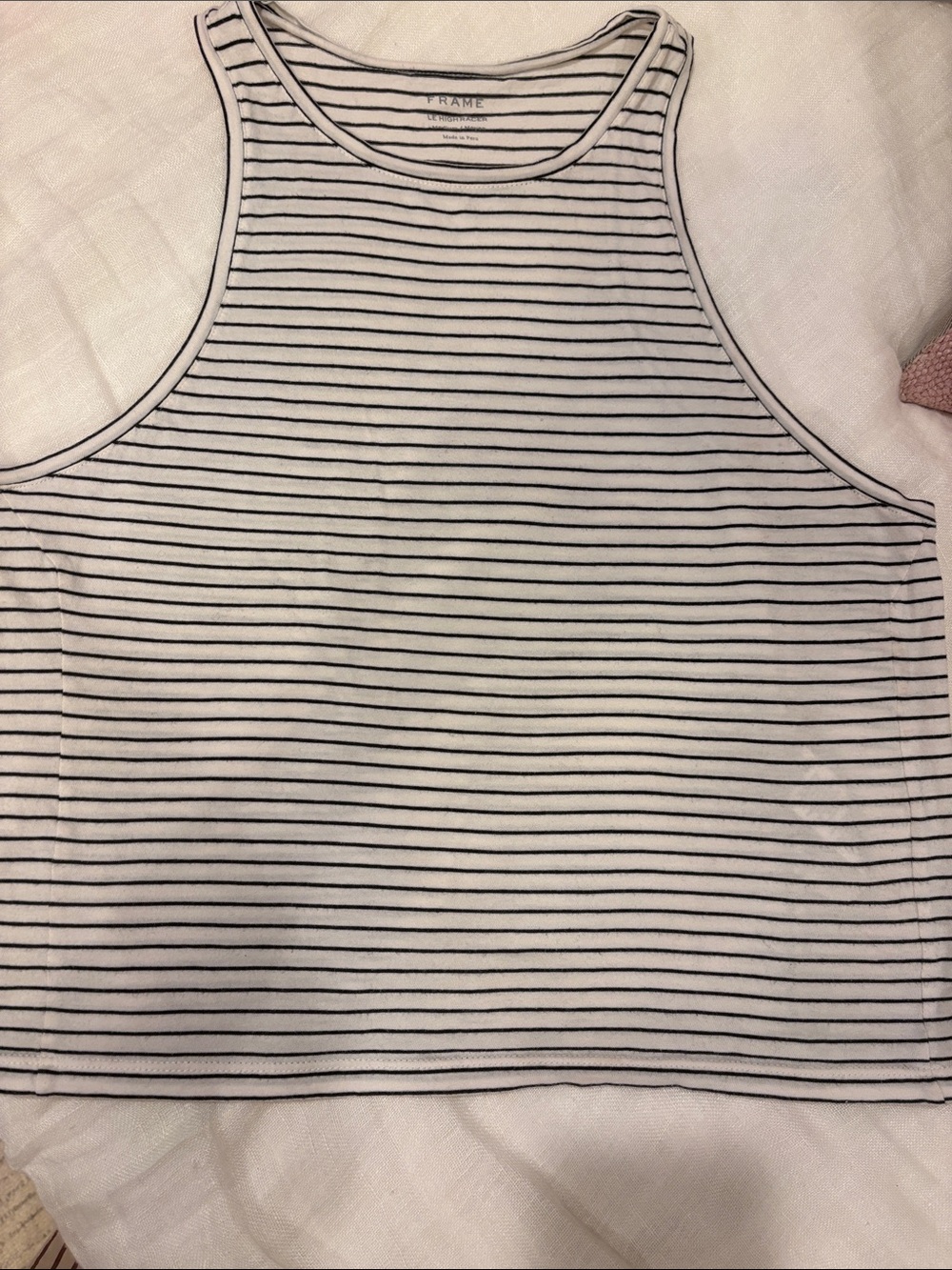 Frame LE HIGHRACER Black and White Striped Tank